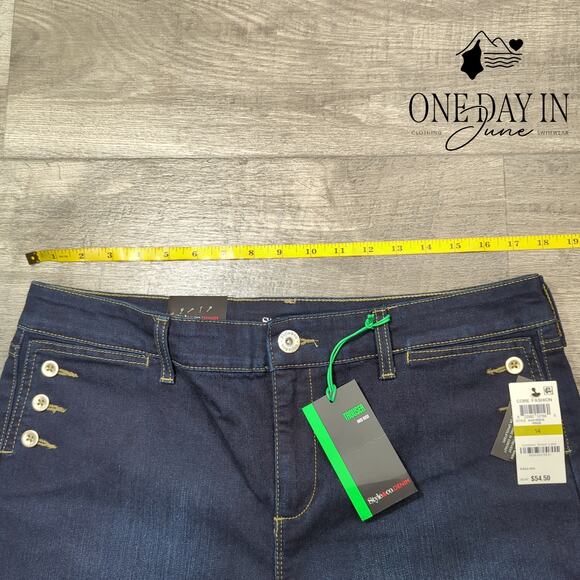 Style & Co. Mid Rise Trouser Jeans Size 14 - Picture 3 of 6